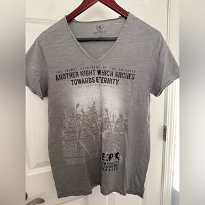 Express Charcoal Graphic Tee